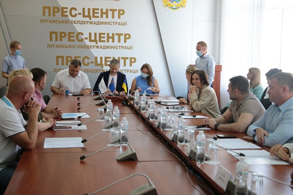 Memoranda of cooperation within USIF VIII Project were signed  in Luhansk, Dnipropetrovsk and Kharkiv regions